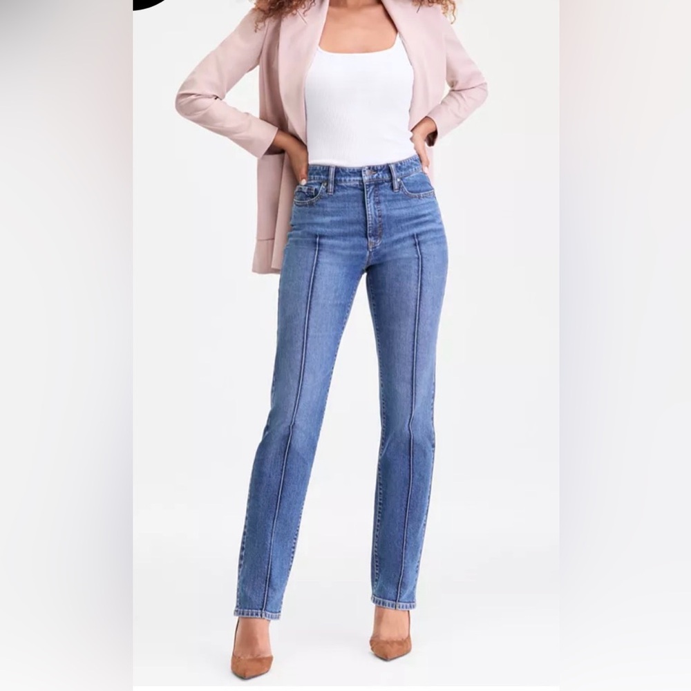 I.N.C. Straight-Leg Jeans